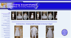 Desktop Screenshot of christeningessentials.com